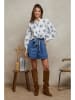Plume Blouse "Tidji" wit