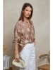 Plume Bluse "Tidji" in Hellbraun