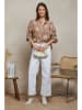 Plume Bluse "Tidji" in Hellbraun