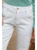 Plume Dżinsy "Timeo" - Tapered fit - w kolorze białym