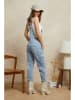 Plume Jeans-Latzhose "Tinder" in Hellblau