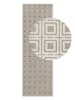 Elle Decoration Kurzflor-Teppich "Perles" in Beige