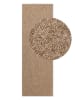 Elle Decoration Kurzflor-Teppich "Rocco" in Hellbraun