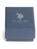 U.S. Polo Assn. Vergulde oorstekers met kristallen