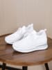Sixth Sens Sleehaksneakers wit