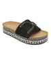 Sixth Sens Slippers zwart