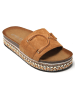 Sixth Sens Slippers lichtbruin