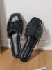 Sixth Sens Slippers zwart