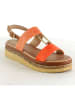 Sixth Sens Sleehaksandalen oranje