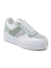 Sixth Sens Sneakers in Grün/ Weiß/ Grau