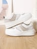 Sixth Sens Sneakers in Creme/ Weiß/ Beige