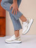 Sixth Sens Sneakers wit/beige