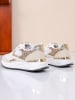 Sixth Sens Sneakers in Weiß/ Beige