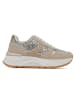 Sixth Sens Sneakers beige/wit/goudkleurig