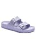 Birkenstock Slippers "Arizona" paars - wijdte N