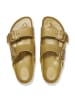 Birkenstock Slippers "Arizona" goudkleurig - wijdte N