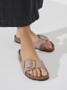 Birkenstock Leder-Pantoletten "Madrid" in Rosa - Weite S