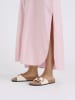 Birkenstock Leren slippers "Madrid" lichtroze - wijdte S