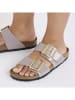 Birkenstock Slippers "Sydney" paars - wijdte S