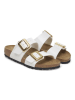 Birkenstock Pantoletten "Sydney" in Weiß - Weite S