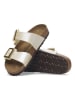 Birkenstock Pantoletten "Sydney" in Gold - Weite S