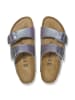 Birkenstock Slippers "Arizona" paars - wijdte S