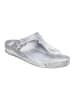 Birkenstock Zehentrenner "Gizeh" in Weiß/ Grau - Weite S