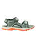 Jack Wolfskin Sandalen in Grün/Orange