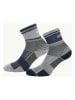 Jack Wolfskin Wandersocken in Grau