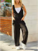 LA Angels Jumpsuit in Schwarz