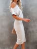 LA Angels Kleid in Sand