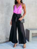 LA Angels Marlenehose in Schwarz