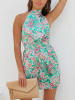 LA Angels Jurk turquoise/lichtroze