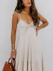LA Angels Kleid in Sand