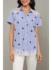 LA Angels Blouse blauw/wit