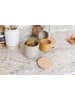 Kitchencraft 2er-Set: Vorratsbehälter "Idilica" in Hellgrau - 1 l