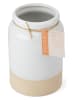 Kitchencraft Utensilienhalter "Idilica" in Weiß/ Beige - (H)18 x Ø 12,3 cm