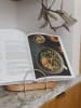 Kitchencraft Kochbuch-Ständer "Idilica" in Hellbraun/ Silber - (B)23 x (H)18 cm