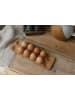 Kitchencraft Eierbrett in Hellbraun - (L)30 x (B)10 cm