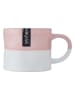 Mikasa 2er-Set: Tassen in Rosa/ Weiß - 350 ml