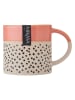 Mikasa 2er-Set: Tassen in Orange/ Beige - 390 ml
