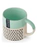 Mikasa 2er-Set: Tassen in Mint/ Beige - 390 ml