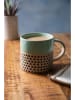Mikasa 2-delige set: koppen mintgroen/beige - 390 ml