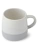 Mikasa 2-delige set: koppen wit/lichtgrijs - 390 ml