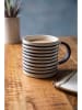 Mikasa 2-delige set: koppen wit/donkerblauw - 390 ml