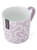 Mikasa 2-delige set: koppen paars/wit - 360 ml