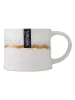Mikasa 2-delige set: koppen wit/paars - 450 ml
