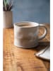Mikasa 2-delige set: koppen wit/paars - 450 ml