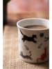 Mikasa 2er-Set: Kaffeetassen in Weiß/ Bunt - 300 ml