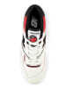 New Balance Skórzane sneakersy "550" w kolorze biało-czerwonym